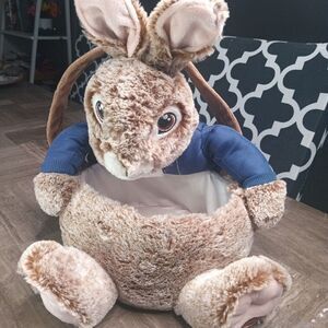Peter Rabbit Plush Easter Egg Basket Full Body 2020 Furry Soft Animal‎ Dan Dee